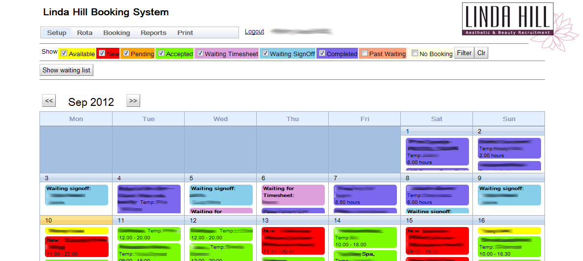 Sybu Data Booking System